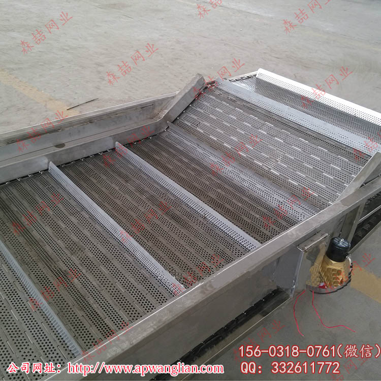 森喆不銹鋼輸送帶為什么這么受客戶歡迎