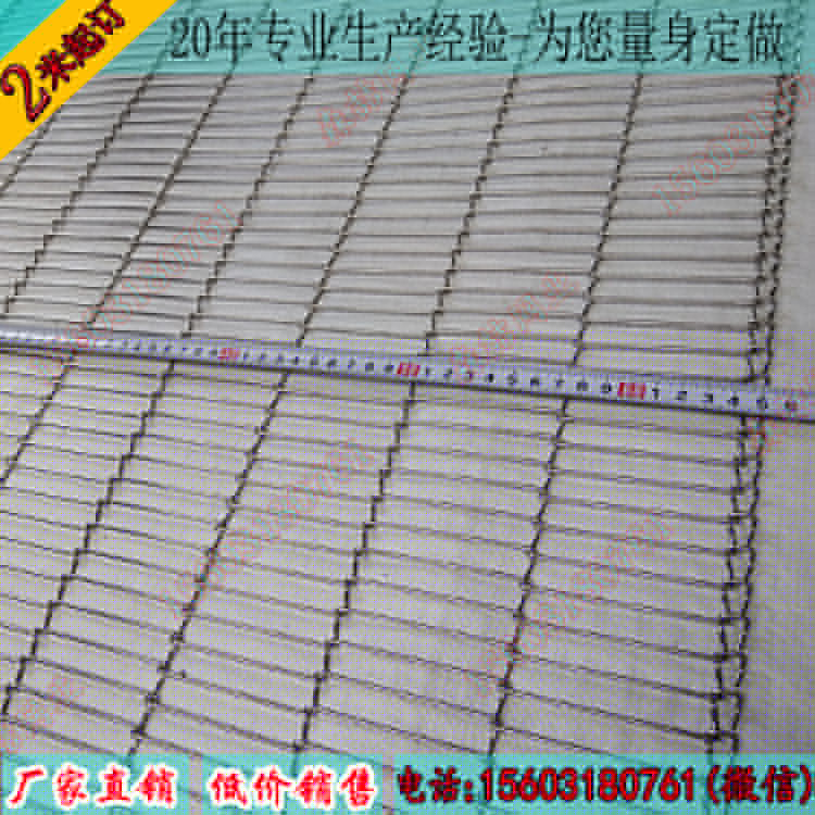  食品生產線乙字輸送帶網定制數據