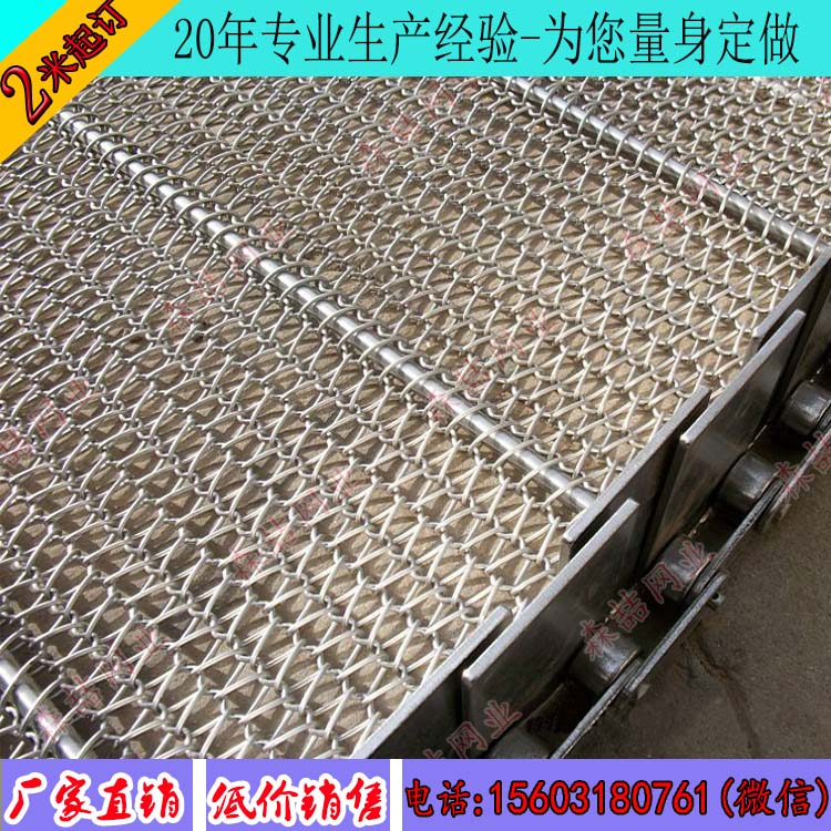 鏈條輸送網帶的串桿直徑和間距如何選擇